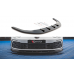 Накладка сплиттер на передний бампер на VW Golf VIII GTI