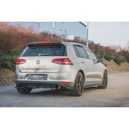 Накладки сплиттеры на пороги на Volkswagen Golf VII GTI