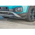 Накладка сплиттер на передний бампер на Volkswagen T-Cross