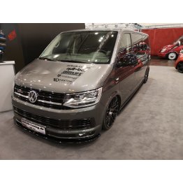 Накладки сплиттеры на пороги на Volkswagen T6