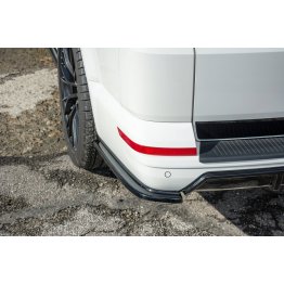 Накладки сплиттеры боковые на задний бампер на Volkswagen T6