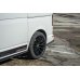 Накладки сплиттеры боковые на задний бампер на Volkswagen T6