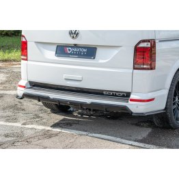 Накладки сплиттеры боковые на задний бампер на Volkswagen T6