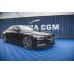 Накладки сплиттеры на пороги на Volvo S60 III R-Design