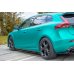 Накладки сплиттеры на пороги на Volvo V40 R-Design