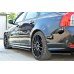 Накладки сплиттеры на пороги на Volvo V50 R-Design