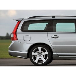 Спойлер на крышку багажника на Volvo V70 рестайл