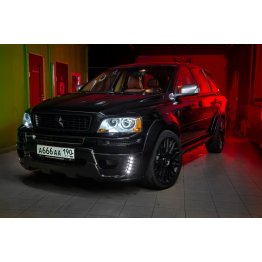 Аэродинамический тюнинг обвес с расширением на Volvo XC90