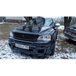 Аэродинамический тюнинг обвес с расширением на Volvo XC90