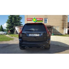 Аэродинамический тюнинг обвес с расширением на Volvo XC90