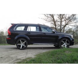 Аэродинамический тюнинг обвес с расширением на Volvo XC90