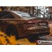 Накладка диффузор заднего бампера на Audi S8 D4