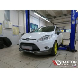 Накладка на передний бампер STLine на Ford Fiesta MK7