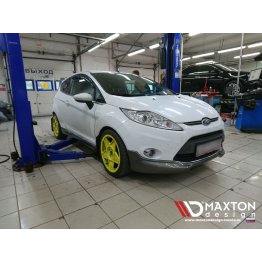 Накладка на передний бампер STLine на Ford Fiesta MK7