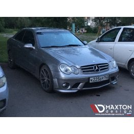 Бампер передний AMG W204 Look на Mercedes CLK W209