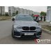 Накладка сплиттер на передний бампер на BMW X4 F26 M-Paket