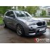 Накладки сплиттеры на пороги на BMW X4 F26 M-Paket