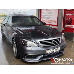 Бампер передний W205 Look на Mercedes S W221