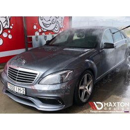 Бампер передний W205 Look на Mercedes S W221