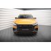 Накладка сплиттер на передний бампер на Audi Q8 S-Line