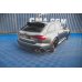 Накладки сплиттеры боковые на задний бампер на Audi RS6 C8 / RS7 C8