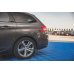 Накладки сплиттеры боковые на задний бампер на Peugeot 308 II SW рестайл