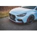 Накладка сплиттер на передний бампер на Hyundai i30 III N Hatchback / Fastback