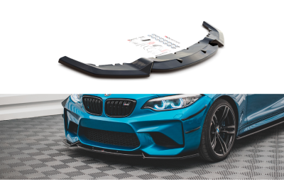 Накладка сплиттер на передний бампер на BMW M2 F87