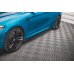 Накладки сплиттеры на пороги на BMW M2 F87