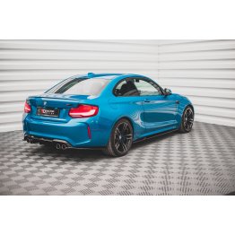 Накладки сплиттеры на пороги на BMW M2 F87