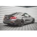 Накладки сплиттеры на пороги на BMW M4 F82