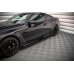 Накладки сплиттеры на пороги на BMW M4 G82