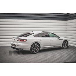 Накладки сплиттеры на пороги на VW Arteon R-Line рестайл