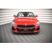 Накладка сплиттер на передний бампер на BMW Z4 G29 M-Pack