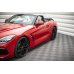 Накладки сплиттеры на пороги на BMW Z4 G29 M-Pack