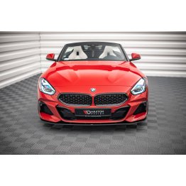 Накладка сплиттер на передний бампер на BMW Z4 G29 M-Pack