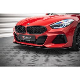 Накладка сплиттер на передний бампер на BMW Z4 G29 M-Pack