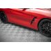 Накладки сплиттеры на пороги на BMW Z4 G29 M-Pack