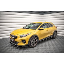 Накладки сплиттеры на пороги на Kia XCeed