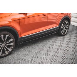 Накладки сплиттеры на пороги на VW T-Roc I