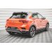 Диффузор заднего бампера на VW T-Roc I