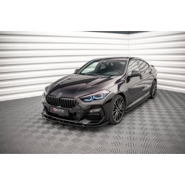 Накладка сплиттер на передний бампер на BMW 2 F44 Gran Coupe M-Pack