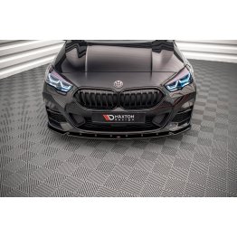 Накладка сплиттер на передний бампер на BMW 2 F44 Gran Coupe M-Pack