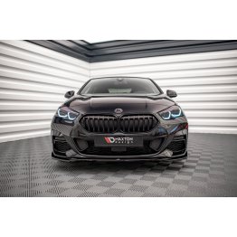 Накладка сплиттер на передний бампер на BMW 2 F44 Gran Coupe M-Pack