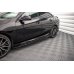 Накладки сплиттеры на пороги на BMW 2 F44 Gran Coupe M-Pack