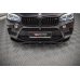 Накладка сплиттер на передний бампер на BMW X5 F15 M