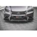 Накладка сплиттер на передний бампер на Lexus GS IV F Sport