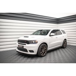 Накладка сплиттер на передний бампер на Dodge Durango III RT