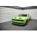 Накладка сплиттер на передний бампер на Dodge Challenger III SRT Hellcat