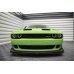 Накладка сплиттер на передний бампер на Dodge Challenger III SRT Hellcat